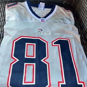 NFL Reebok Replica Patriots Randy Moss Jersey Size 2XL